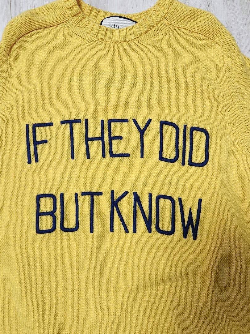 GUCCI　メンズ　セーター　サイズS　グッチ