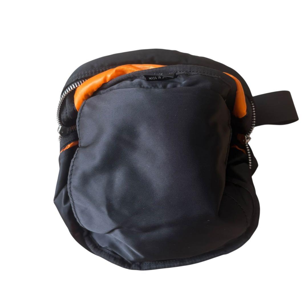 美品✨PORTER タンカー ボディバッグ ウエストバッグ ブラック ポーター