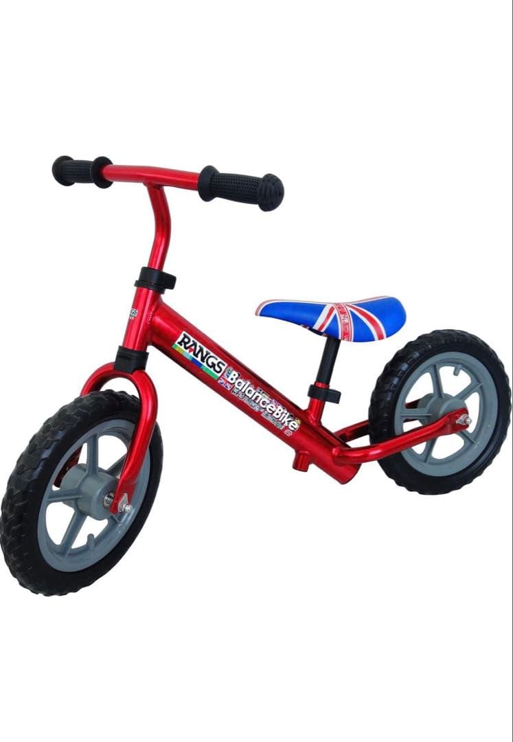 RANGS バランスバイク 赤 イギリス国旗デザイン ストライダー