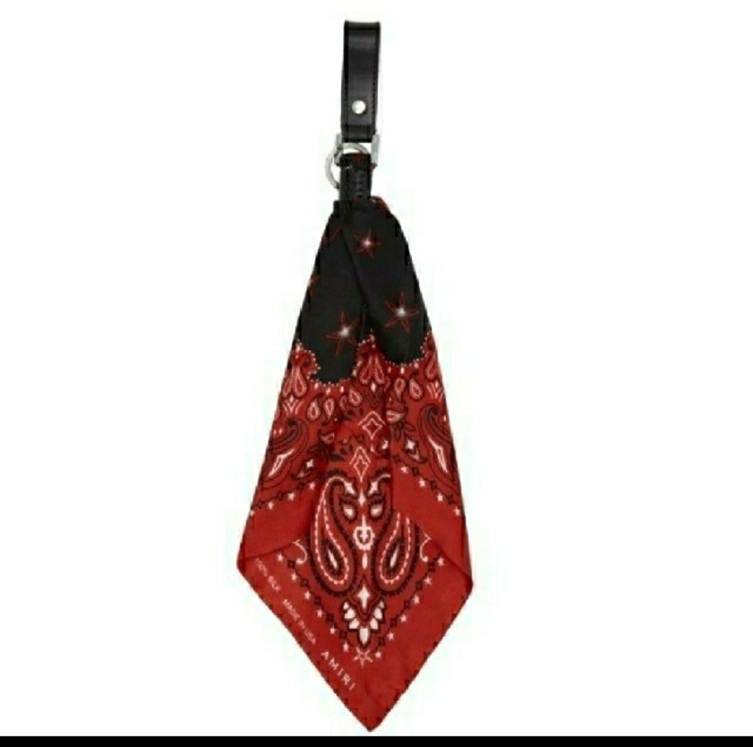 激レア AMIRI バンダナ キーチェーン - メルカリ