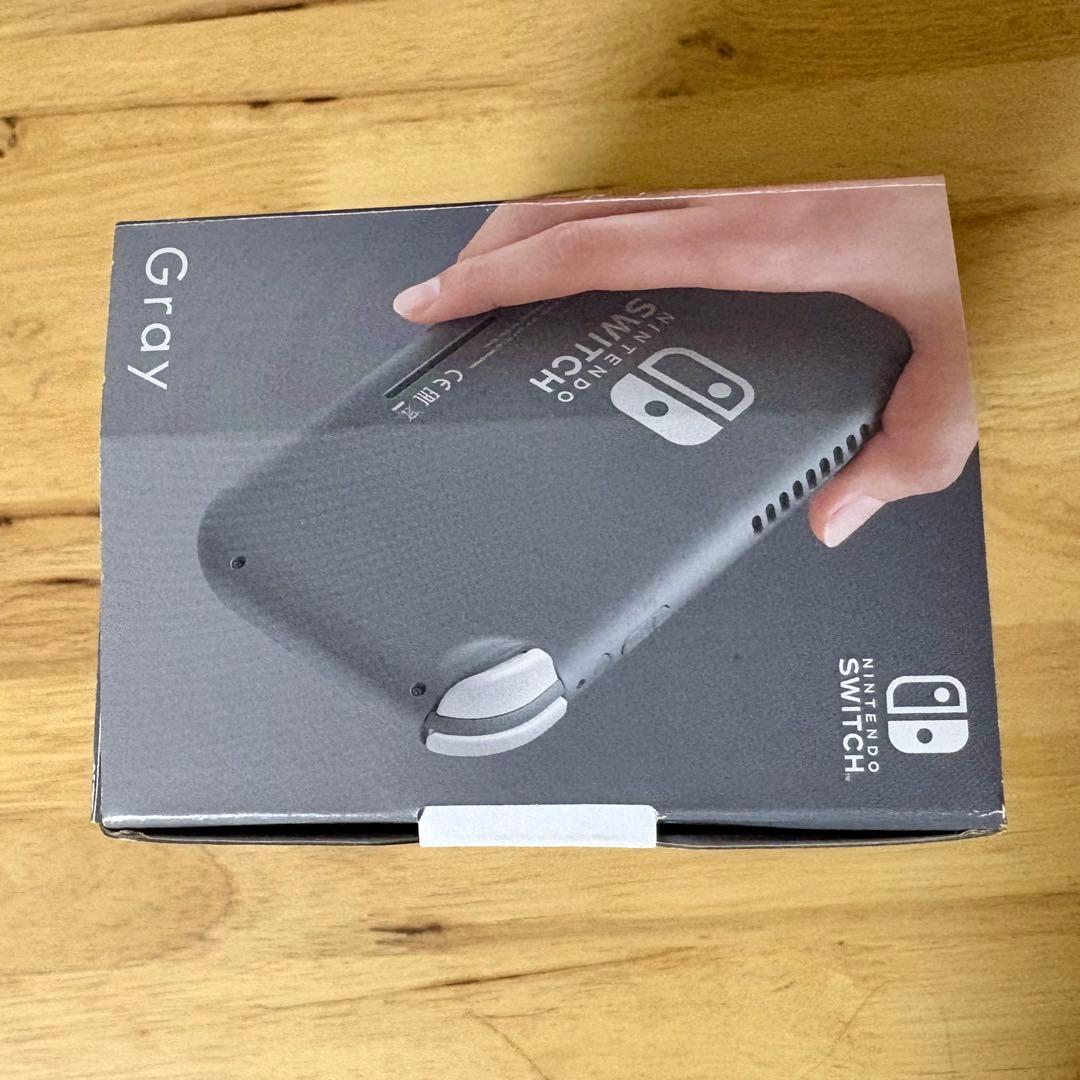 Nintendo Switch Lite グレー 本体（箱、充電器付き）