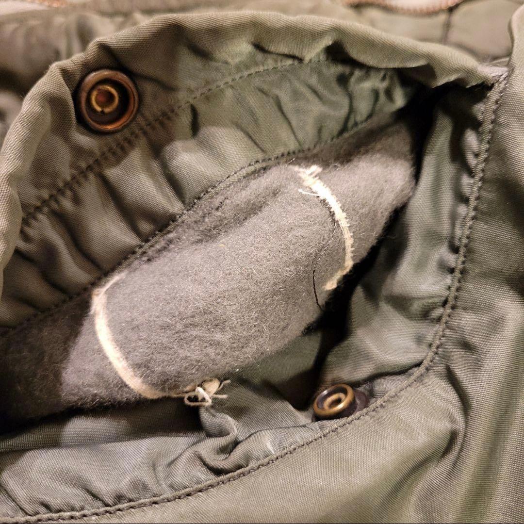 希少 60's USA製 vintage ALPHA MA-1 短丈 グリーン