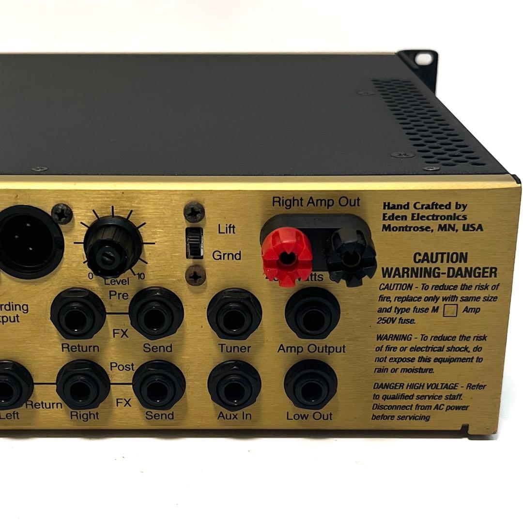 超希少！ EDEN WORLD TOURWT-800 エデン ヘッドアンプ - メルカリ
