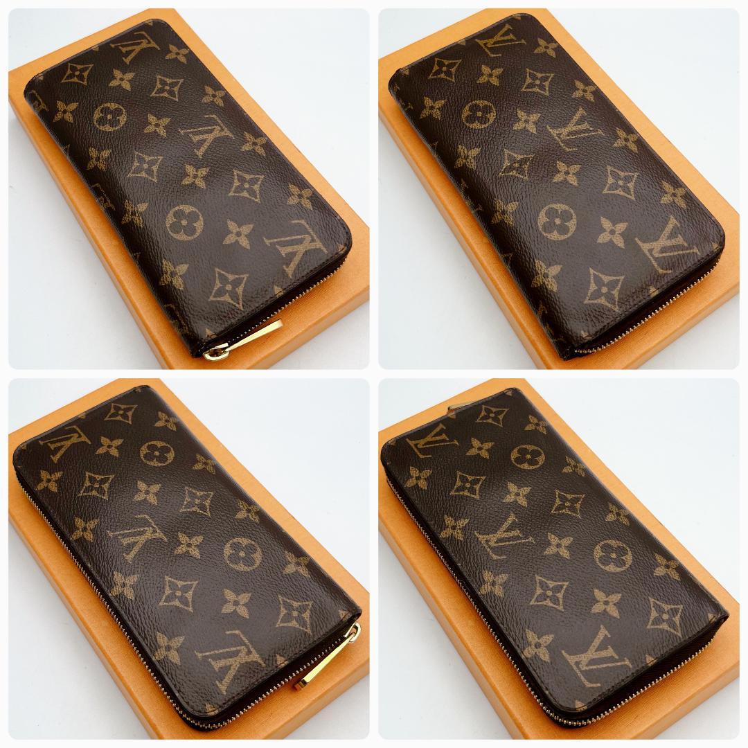 箱袋無し即決フォロー割！ルイヴィトン ジッピー モノグラム 財布正規保証2829