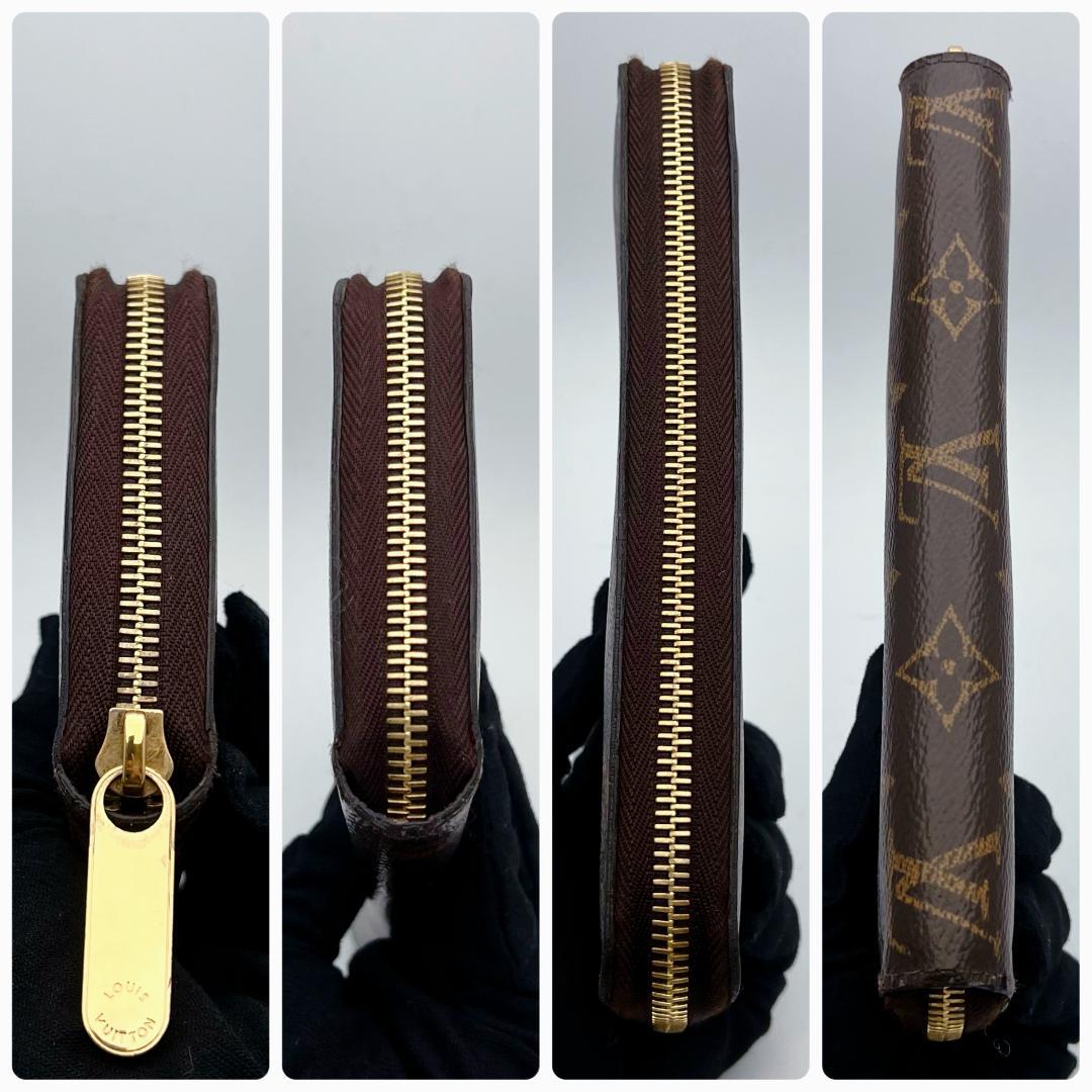 箱袋無し即決フォロー割！ルイヴィトン ジッピー モノグラム 財布正規保証2829
