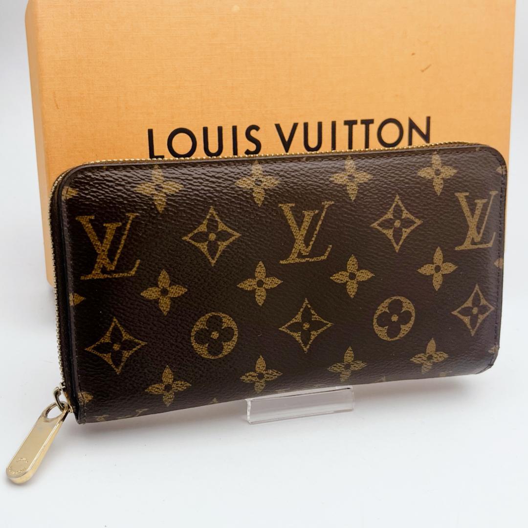 箱袋無し即決フォロー割！ルイヴィトン ジッピー モノグラム 財布正規保証2829