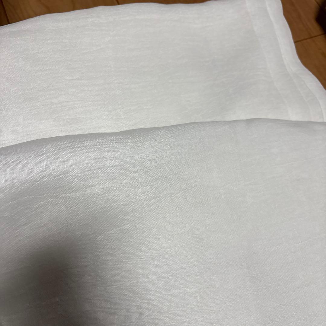 FISBAスイス製高級生地オーダーメイド　レースカーテン　両開き　②