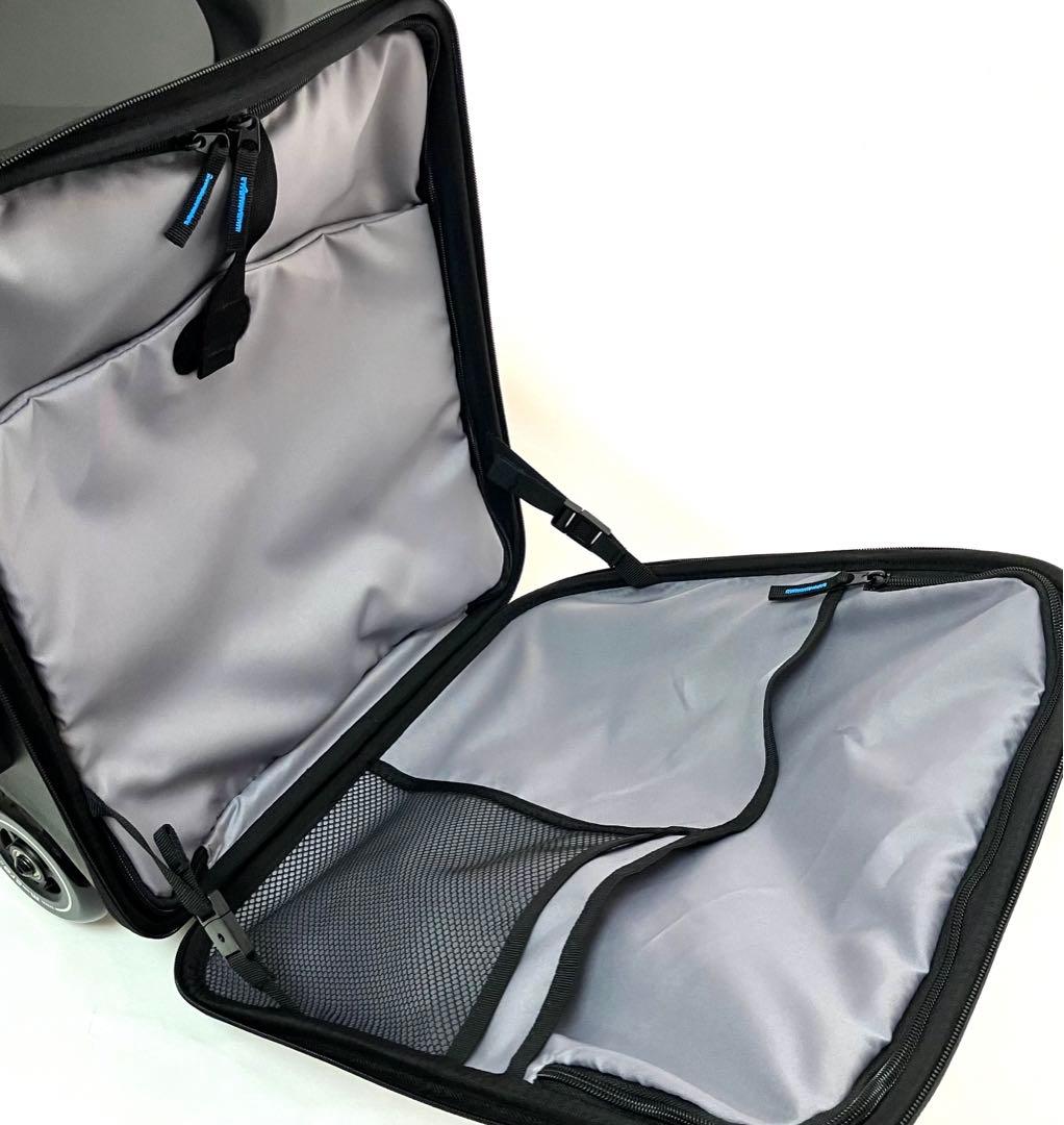 ほぼ未使用 極美品m-cro マイクロラゲッジイージー スーツケース