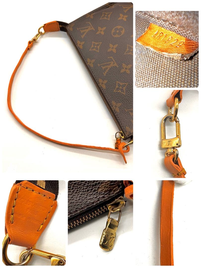 ルイヴィトン モノグラム　ポシェットアクセソワール　ハンドバッグ