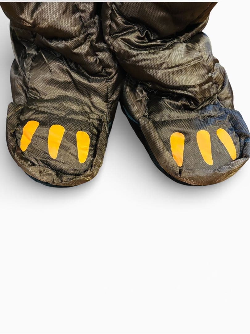 【歩ける寝袋】人型シュラフ L 熊 着る寝袋 防寒 撥水 車中泊 防災 極暖