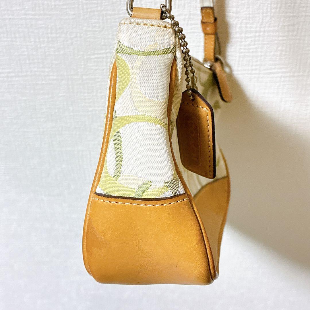 COACH コーチ シグネチャー アクセサリーポーチ ワンショルダー 7027