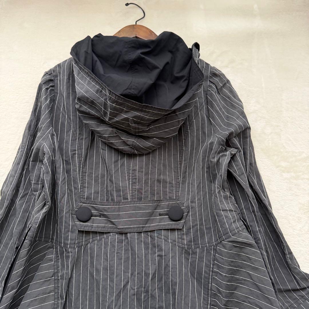 EIKO KONDO エイココンドウ タフタ フード付き ロングコート 42