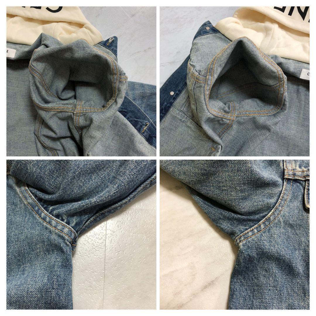 vs様 極美品☆CELINE　22AW　トラッカー　Gジャン　デニムジャケット