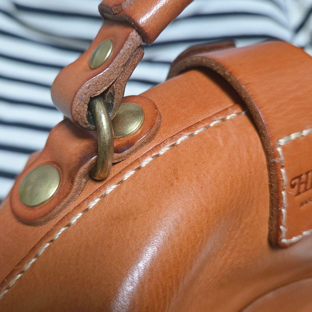 極美品✨HERZ ヘルツ わんぱくリュック S 牛革 キャメル