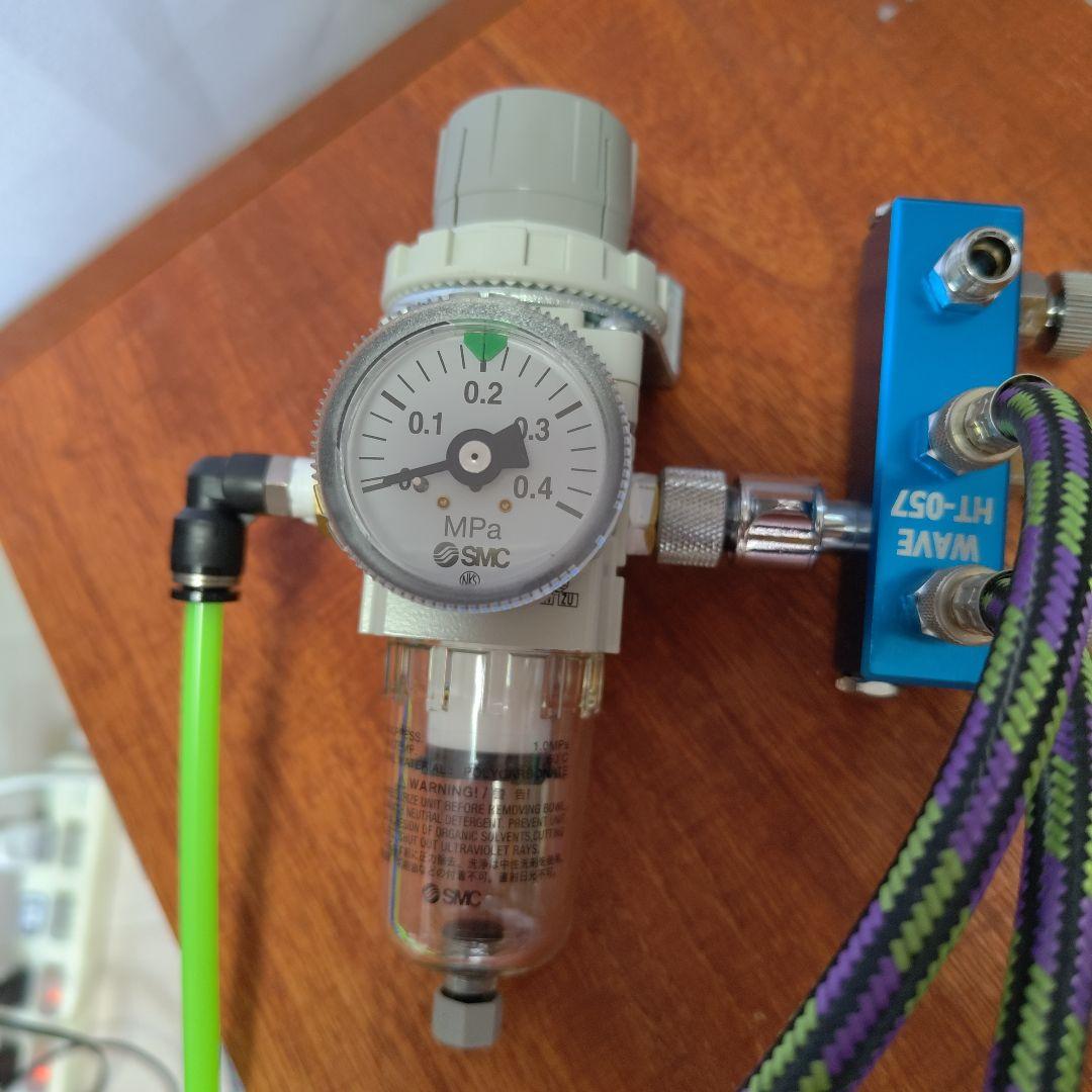 模型作成用 コンプレッサー SMCレギュレーターの通販はau PAY