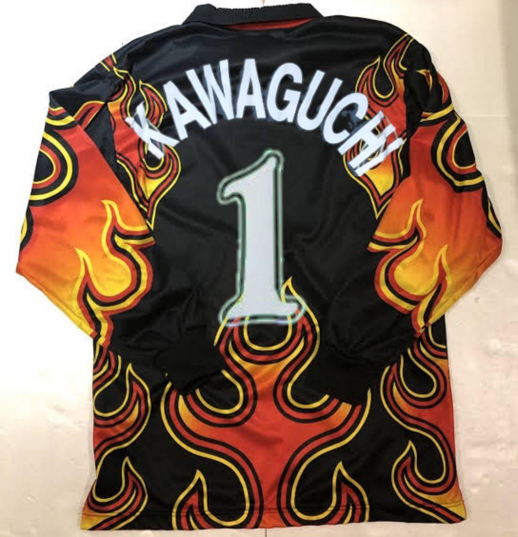 フランスワールドカップ川口能活！ゴールキーパーユニホーム - メルカリ