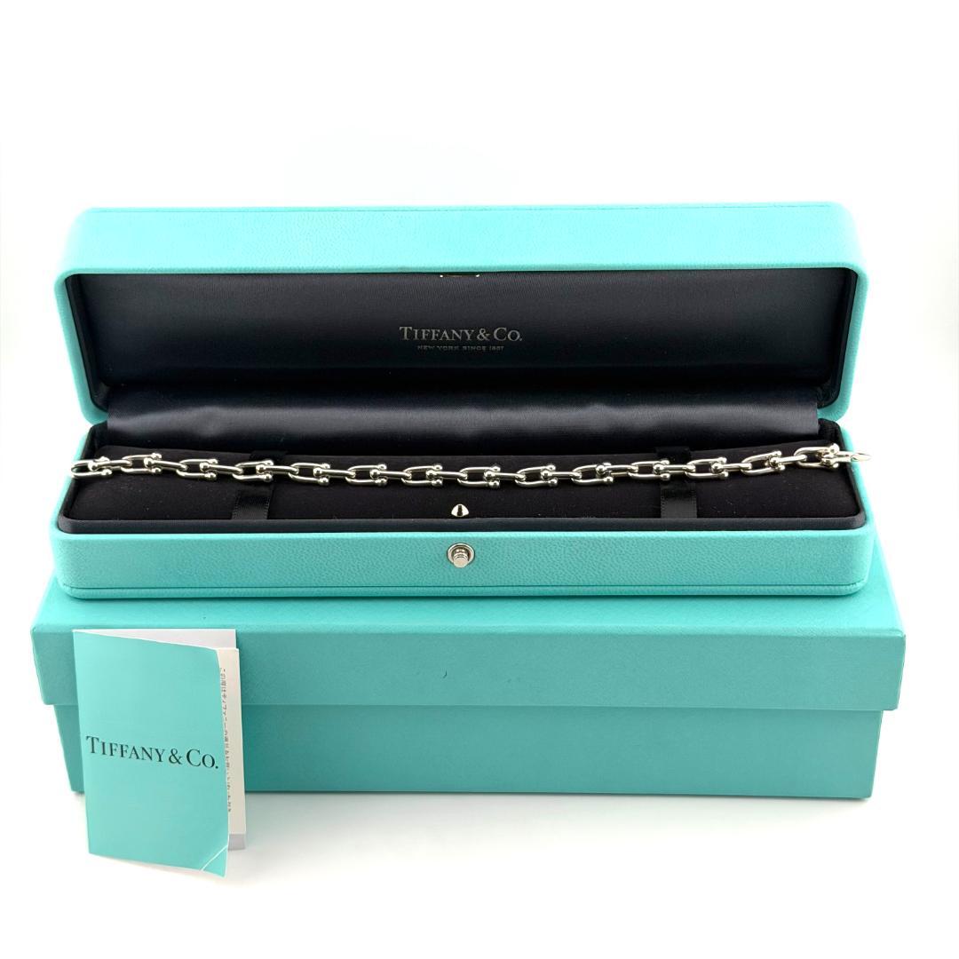 ティファニー ハードウェア スモールリンク ブレスレット 28コマ