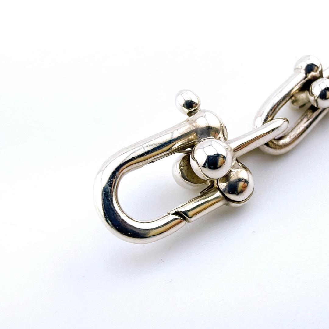 ティファニー ハードウェア スモールリンク ブレスレット 28コマ