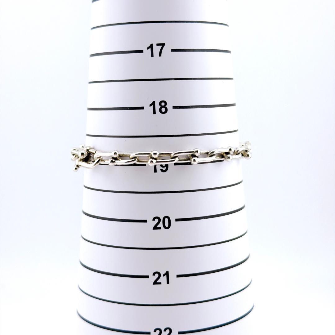 ティファニー ハードウェア スモールリンク ブレスレット 28コマ