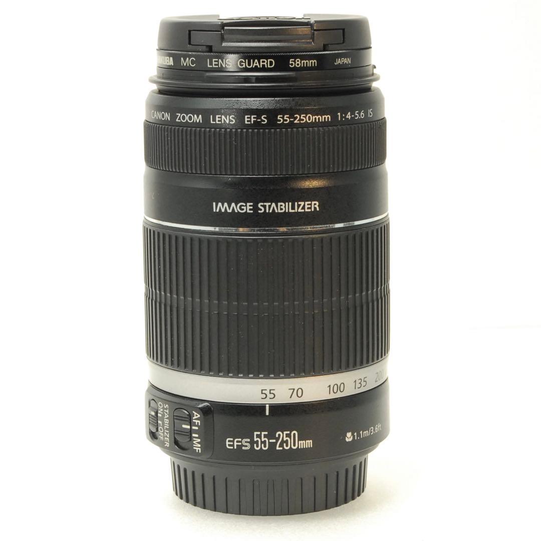 Canon EF-S 55-250mm IS II❤️望遠レンズ キヤノン カメラ