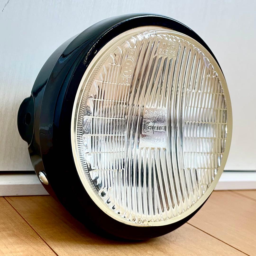 当時物 CIBIE シビエ 凹み ヘッドライト 160φ 極美品 CB250T