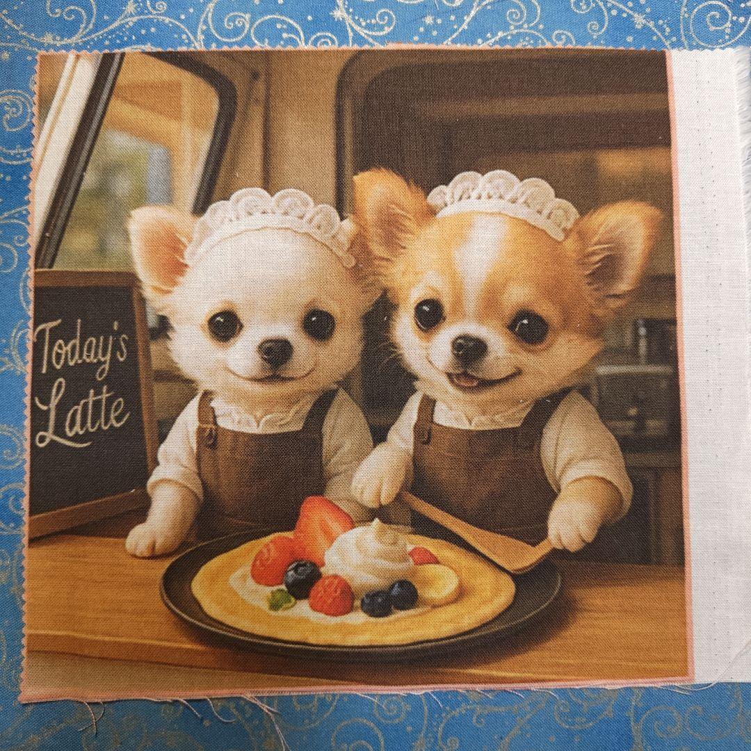 黒ねこ専用　パネル　チワワちゃん柄　45枚