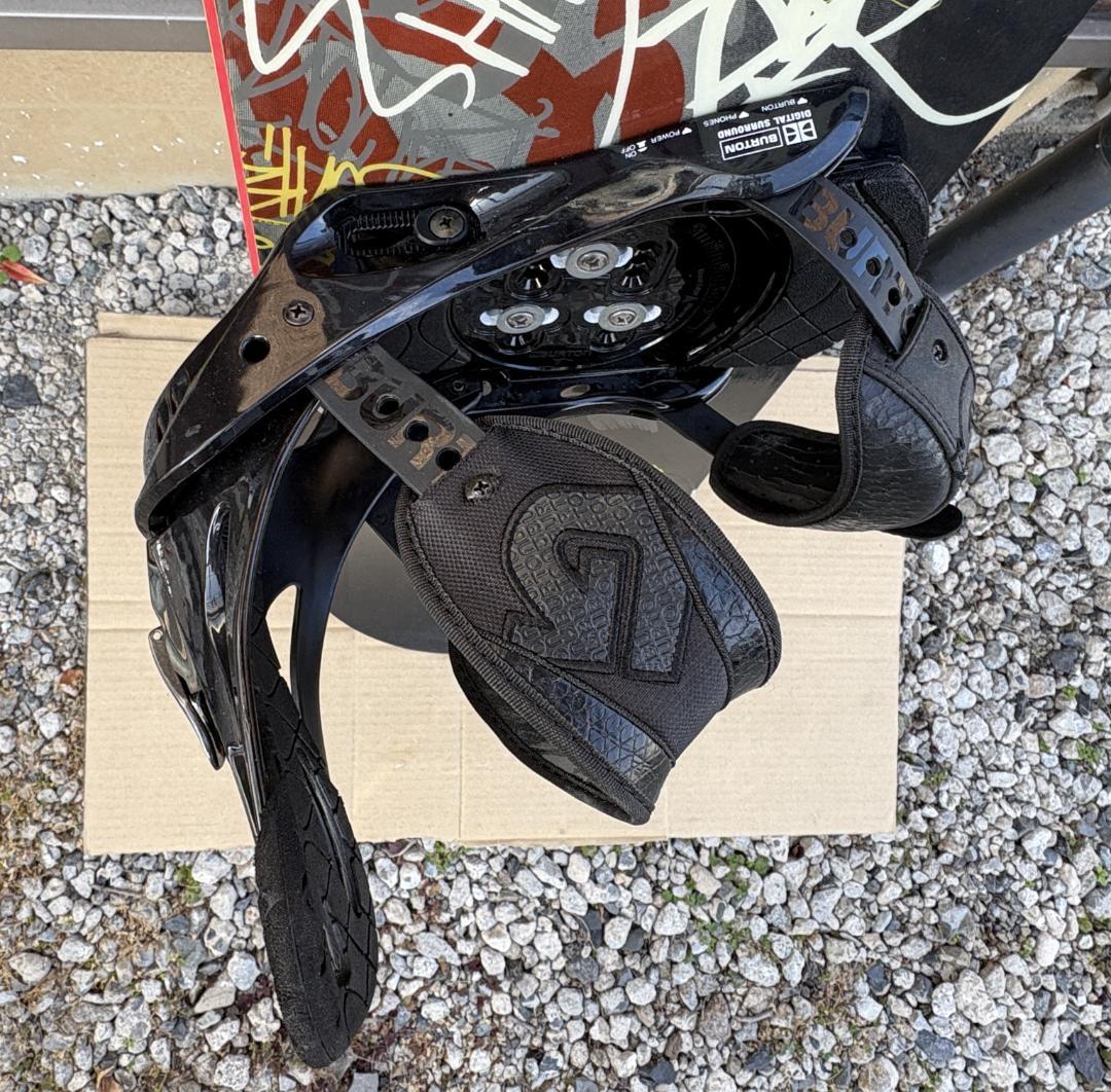 バートン スノーボード セット BLUNT 155cm CUSTOM 長期保管品