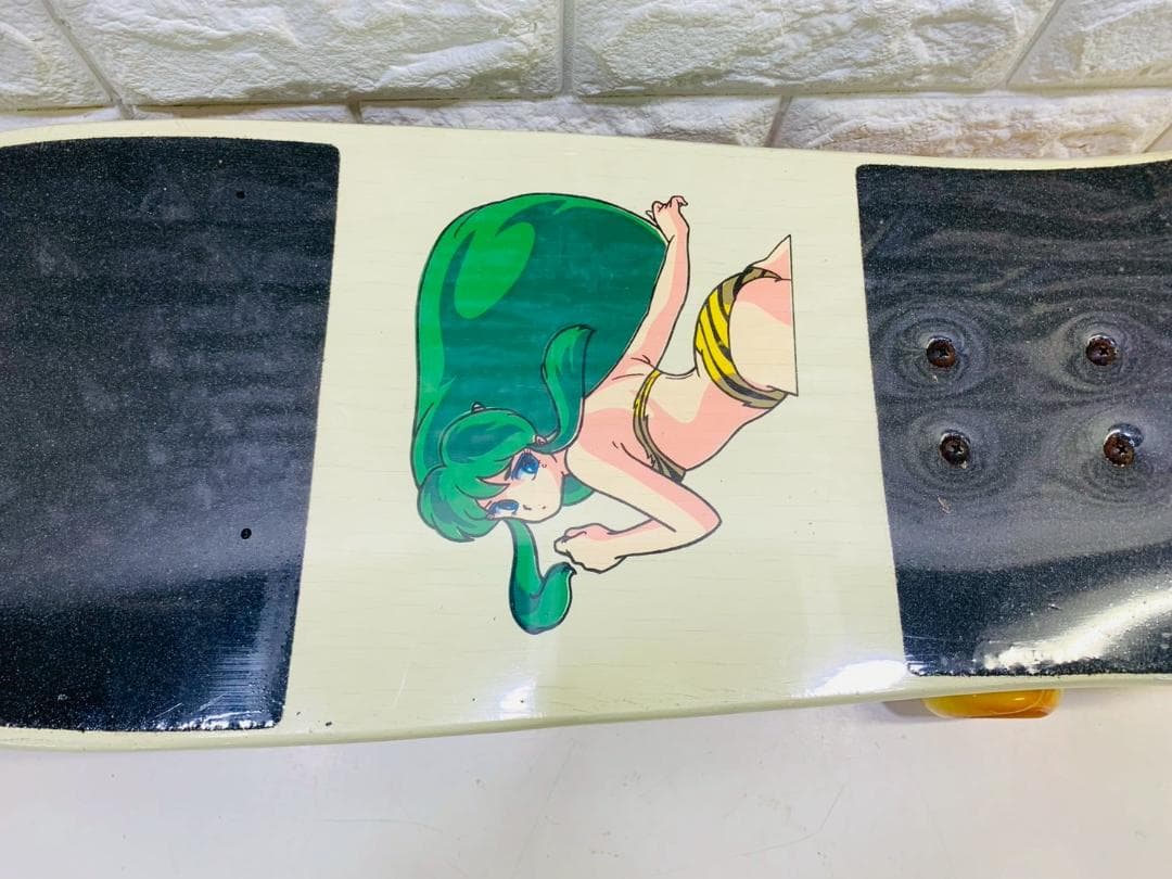 8Z未使用 うる星やつら スケボー スケートボードラムちゃん長期保管品