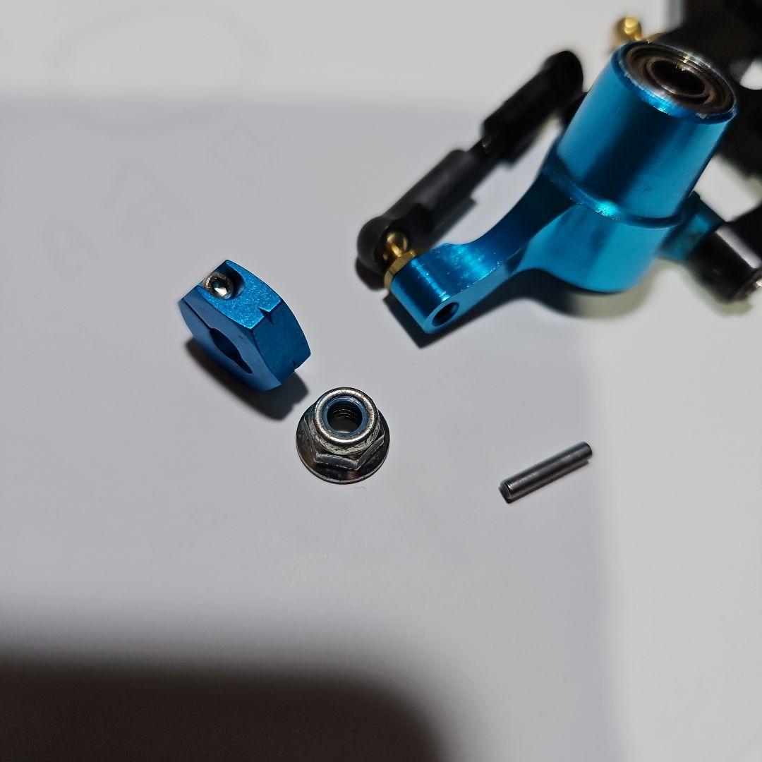 TA02用フロントリアアルミナックル、フロントCハブ、ワイドサスアーム