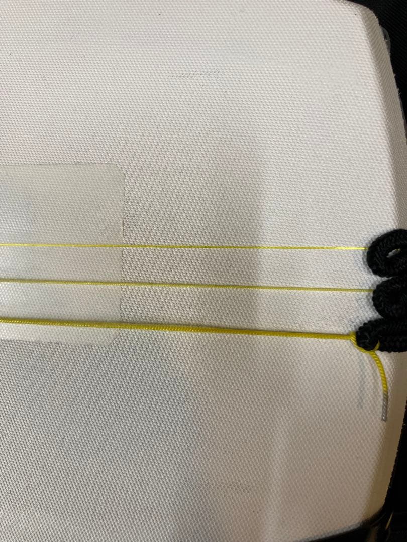 【津軽三味線】初心者セット　約1年使用　撥、駒、指掛け、黒いソフトケース付き