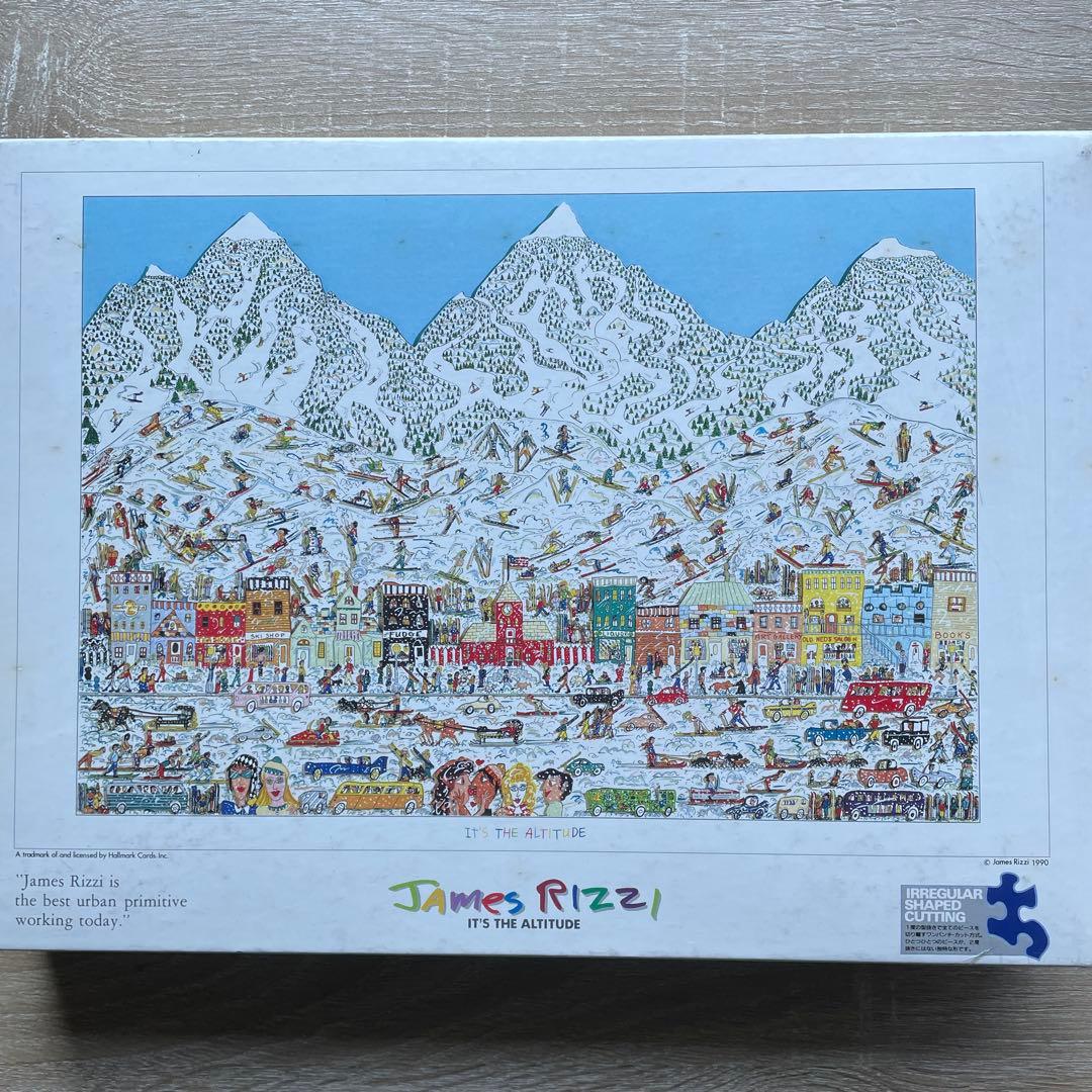 ジグソーパズル ジェイムス・リッツィ スキーツアーズ 808P 未開封