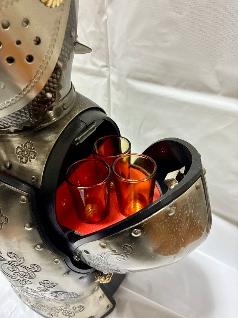 ニッカ ウイスキー 西洋甲冑 ボトルケース アンティーク