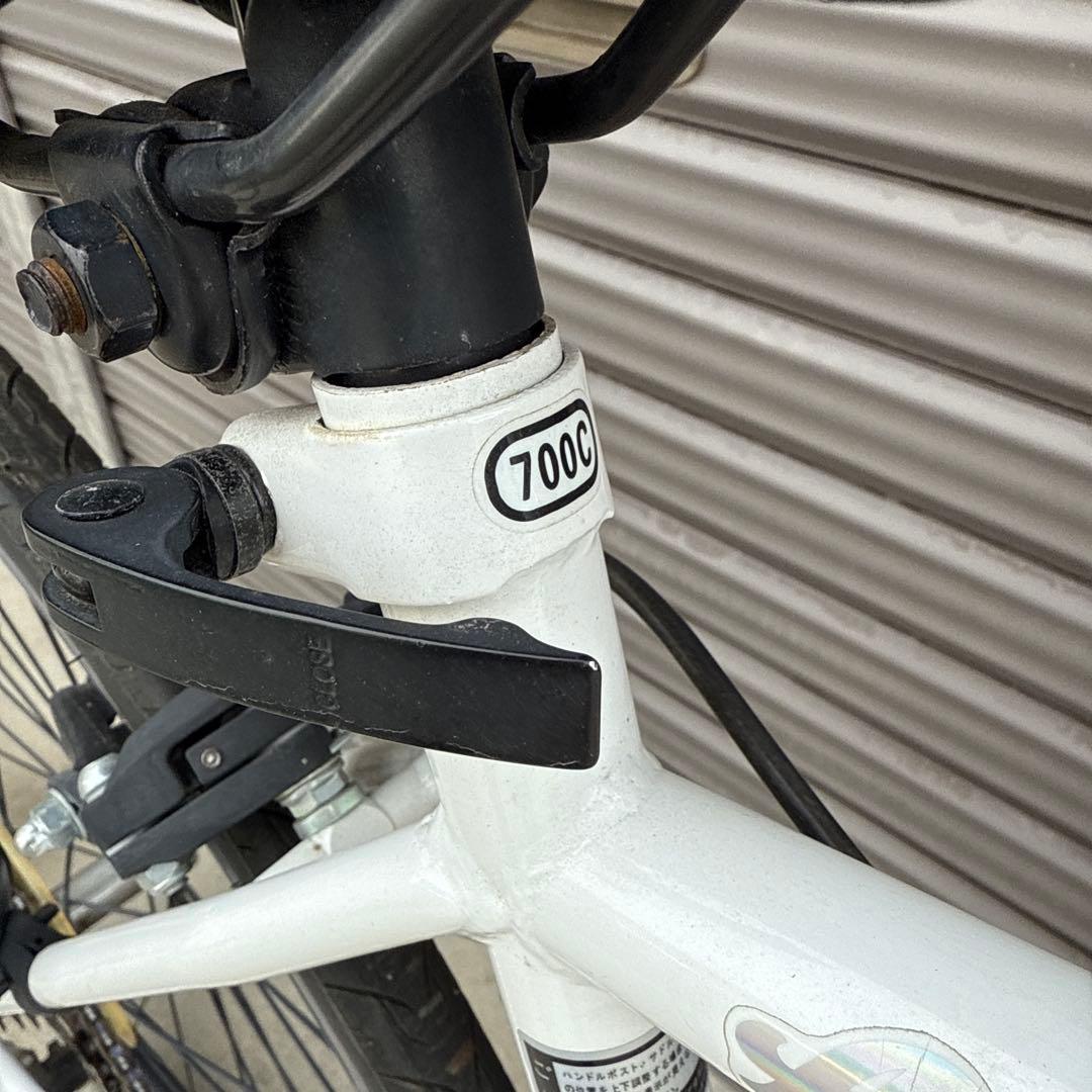 クロスバイク 身長165-180cm シマノ6段変速　前橋市引き渡し