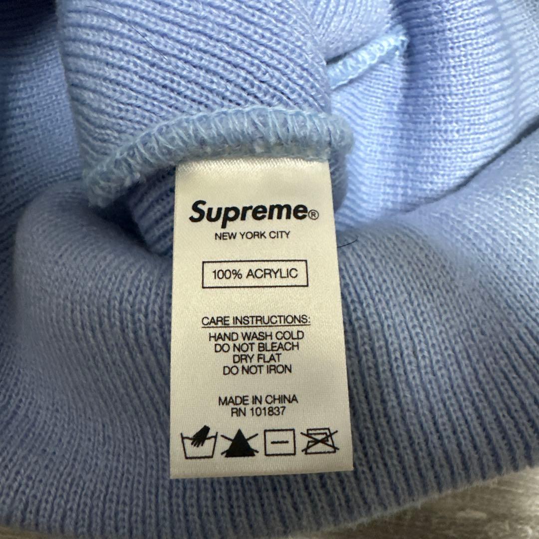 supreme Rhinestone Beanie 紀希着用