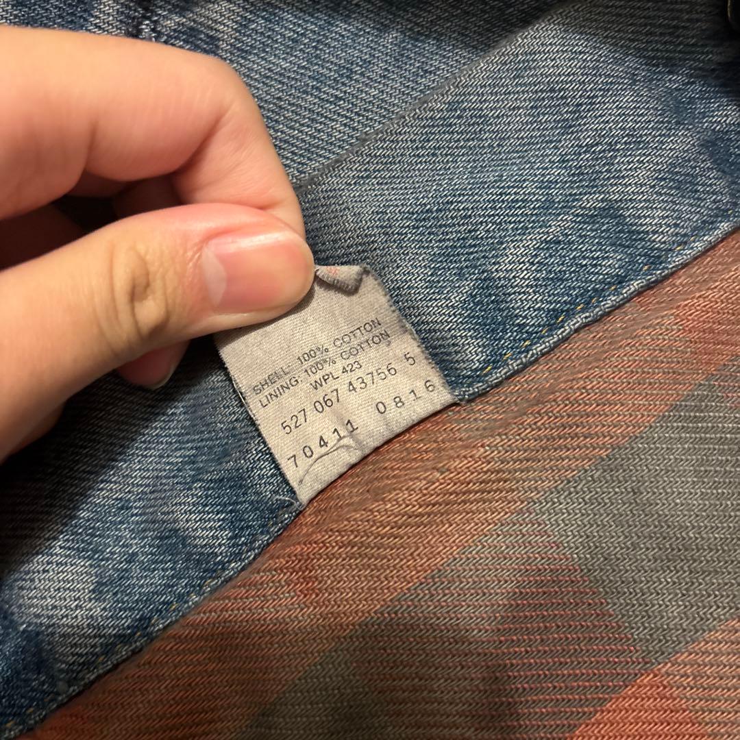龍*宝様 Levis 80s 70411 デニムジャケット 後染め 300円オー