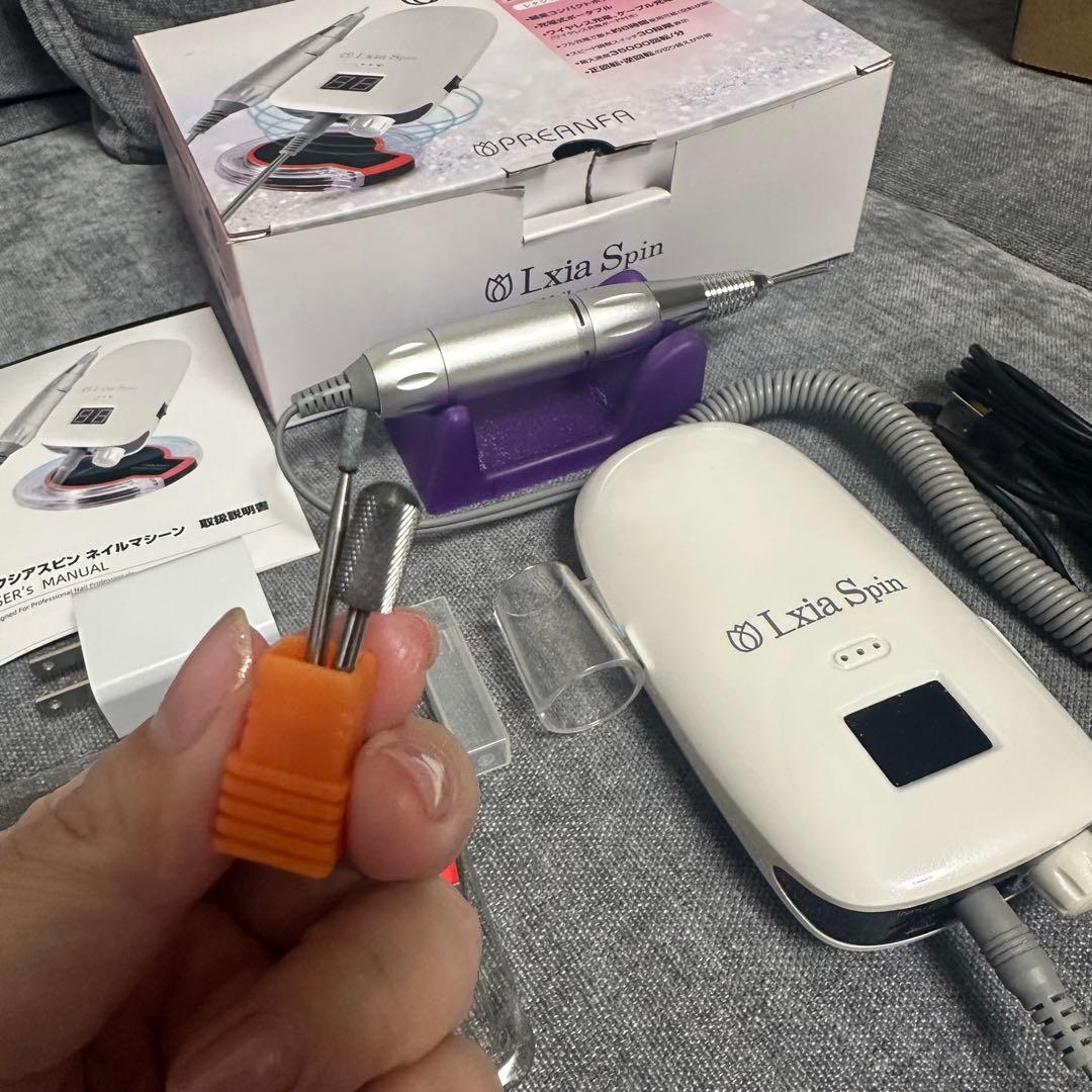 Lxia spin レクシアスピン ネイルマシーン ワイヤレス - メルカリ
