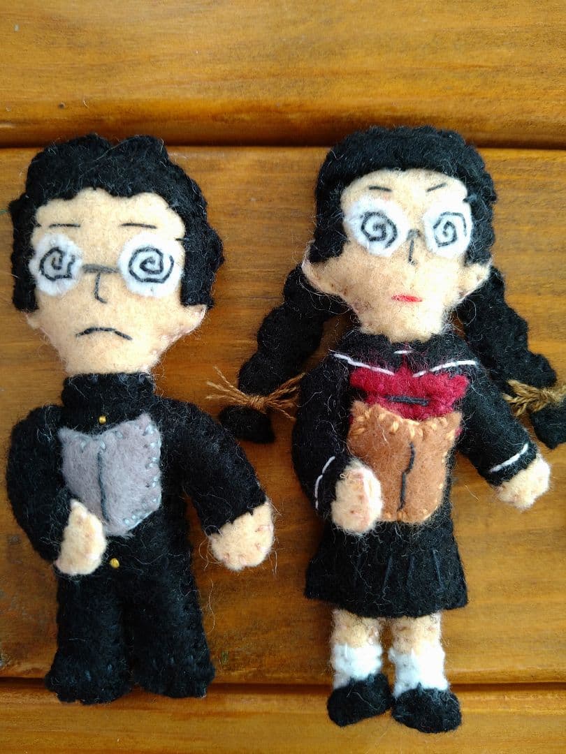 恐竜博士さま専用　フェルトマスコット9人