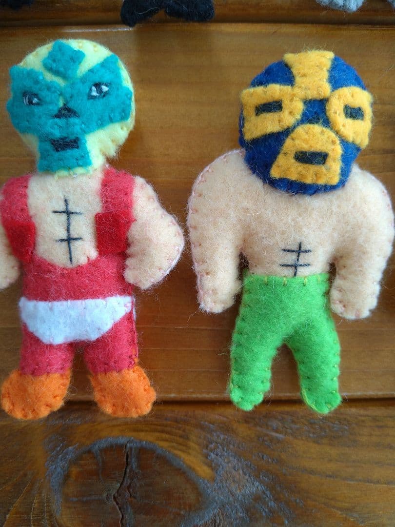 恐竜博士さま専用　フェルトマスコット9人