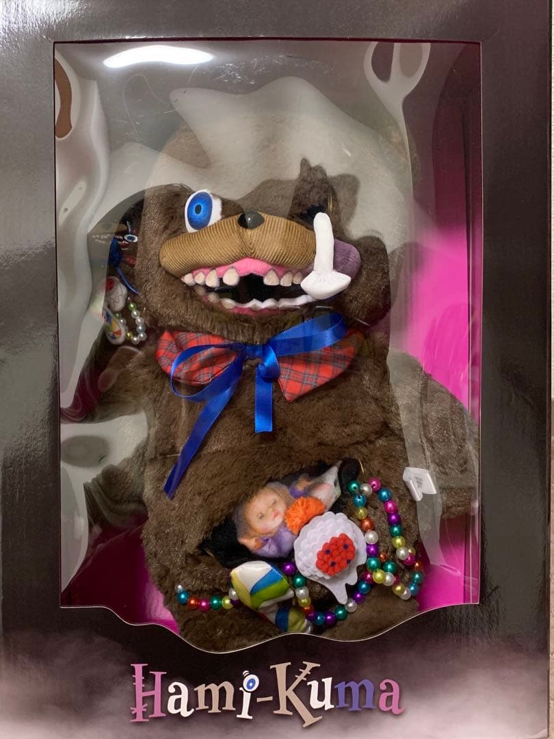 マークアンドロナ 千鳥 スニード 裏起毛 ナイロン スカル 白 ゴールド