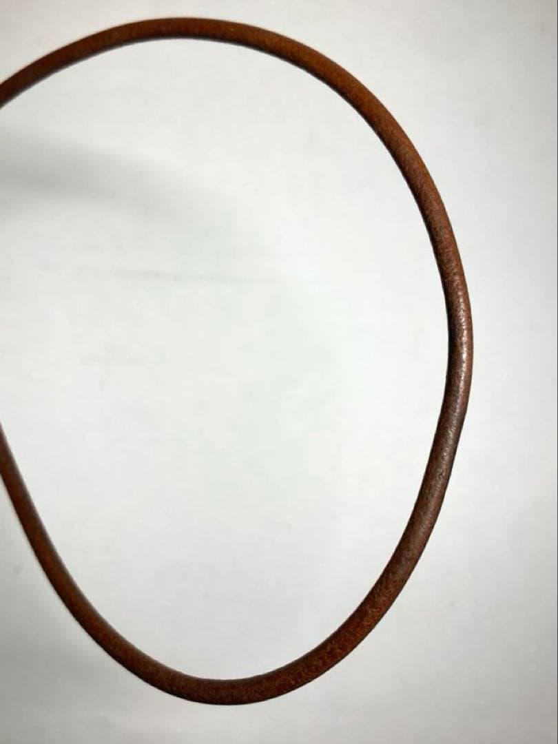 良品　エルメス　ジャンボ　シルバー金具　チョーカー　2連ブレスレット