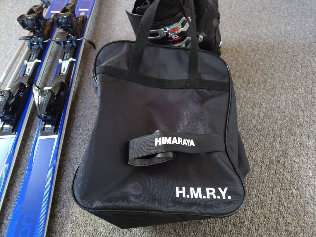 スキー　板　ビンディング　ブーツ　ストック　4点セット