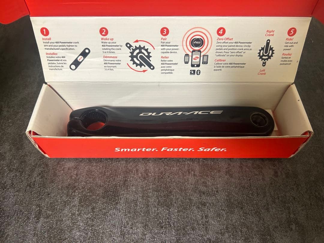 Dura ace 4iiii パワーメータークランク　165mm！