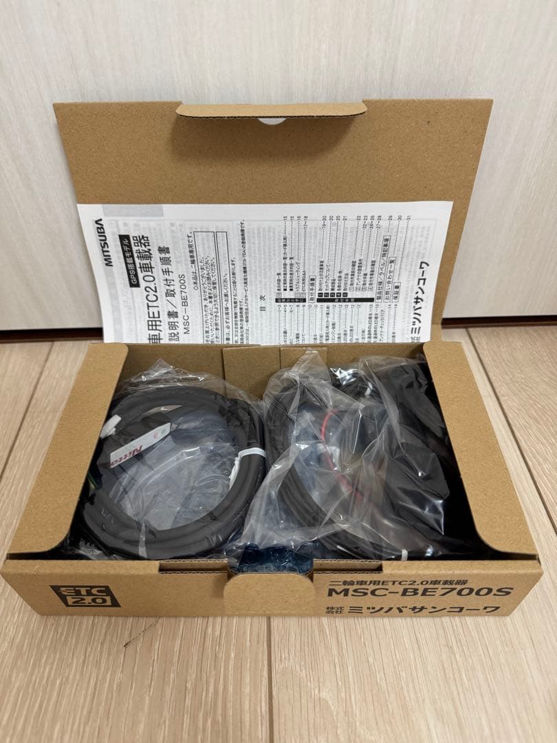 MITSUBA ETC 2.0車載器 MSC-BE700S