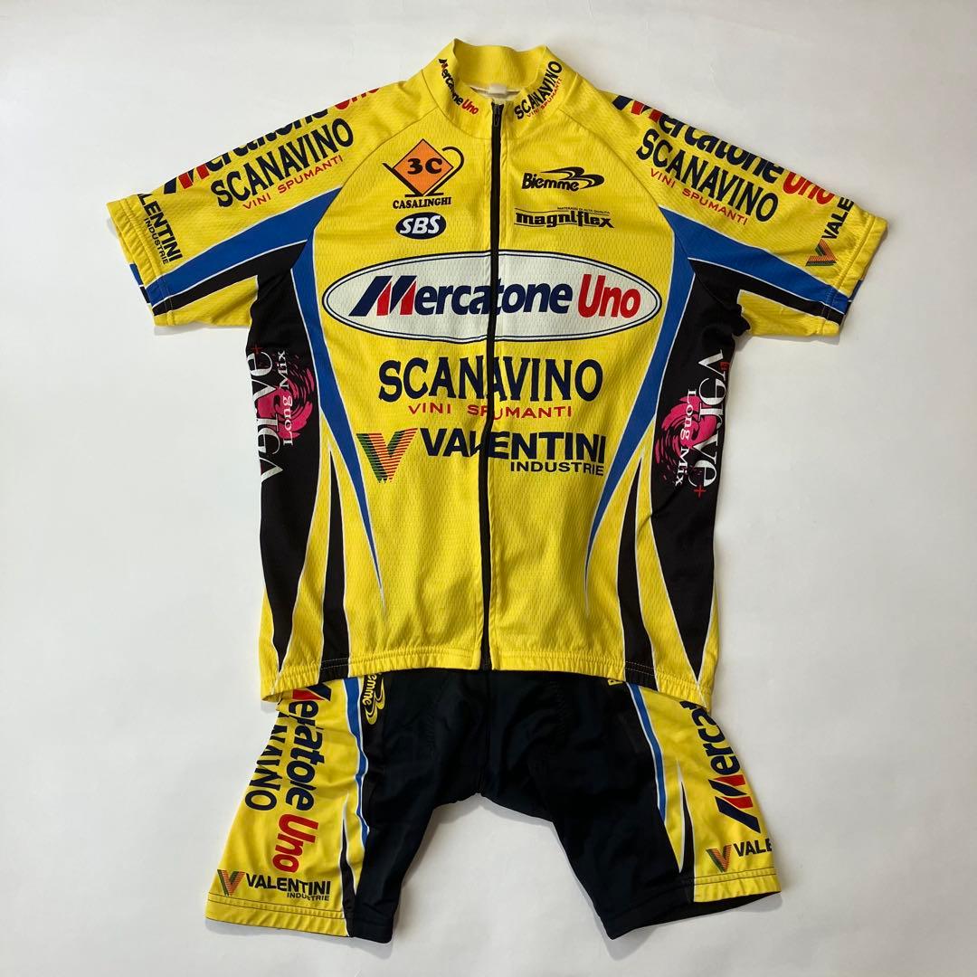 メルカトーネウノ マルコ・パンターニ サイクルジャージ ビブショーツ 上下セット