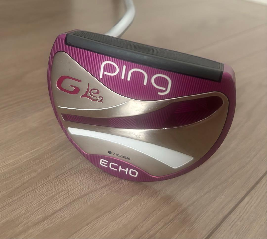 Ping GLe2 パター ECHOレフティレディース ゴルフクラブ ピン 左