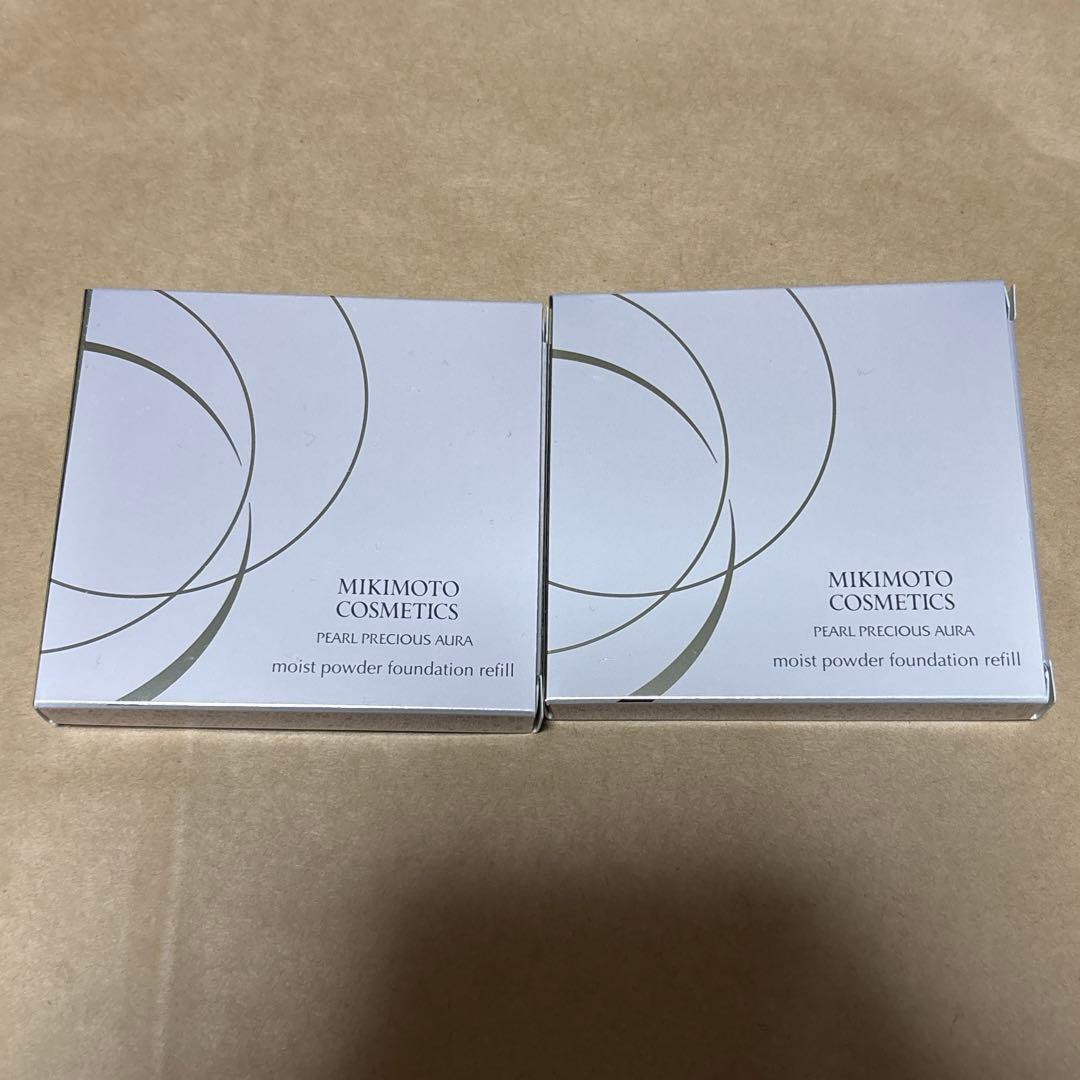 パウダーファンデカバータイプOC07 2個セットパールプレシャスミキモト