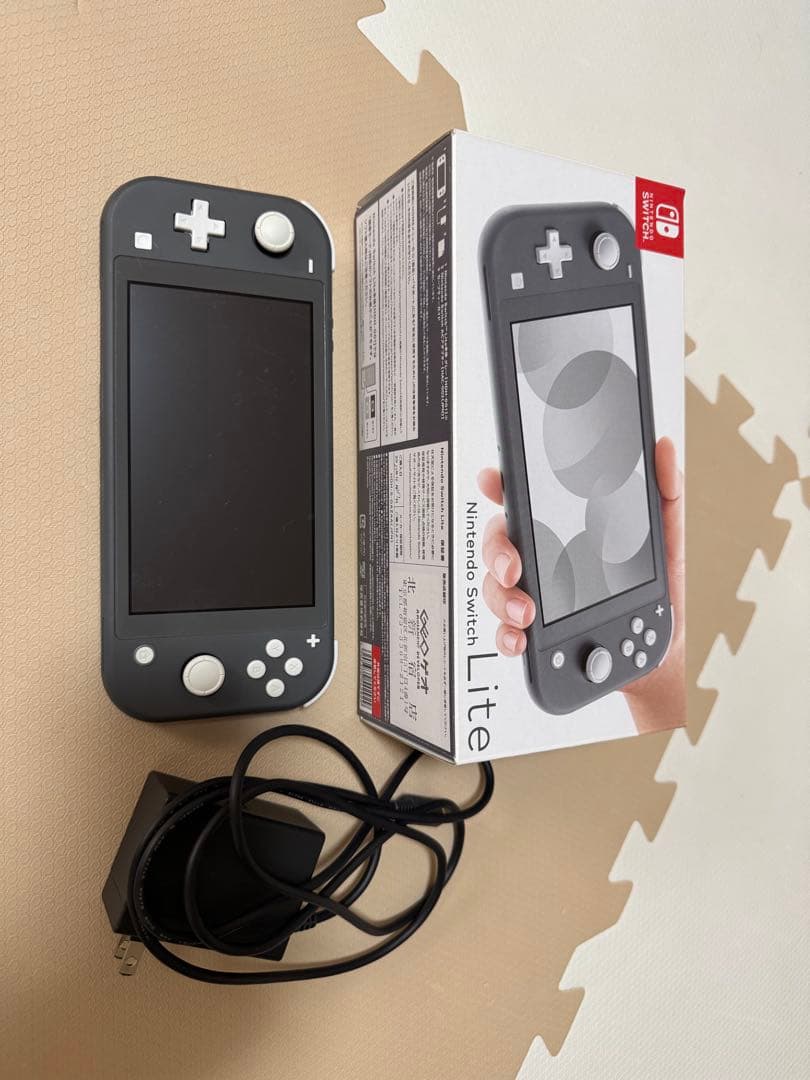 Nintendo Switch Lite グレー 本体　【即購入可】