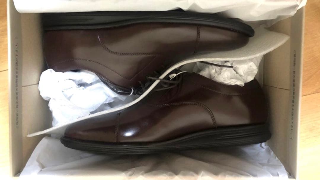 【未使用】メンズ　ビジネスシューズ　ケンフォード　ストレートチップ　25.5cm