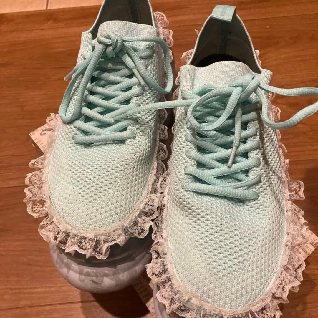 靴 grounds mikiosakabe \"Jewelry\" Ark Lace