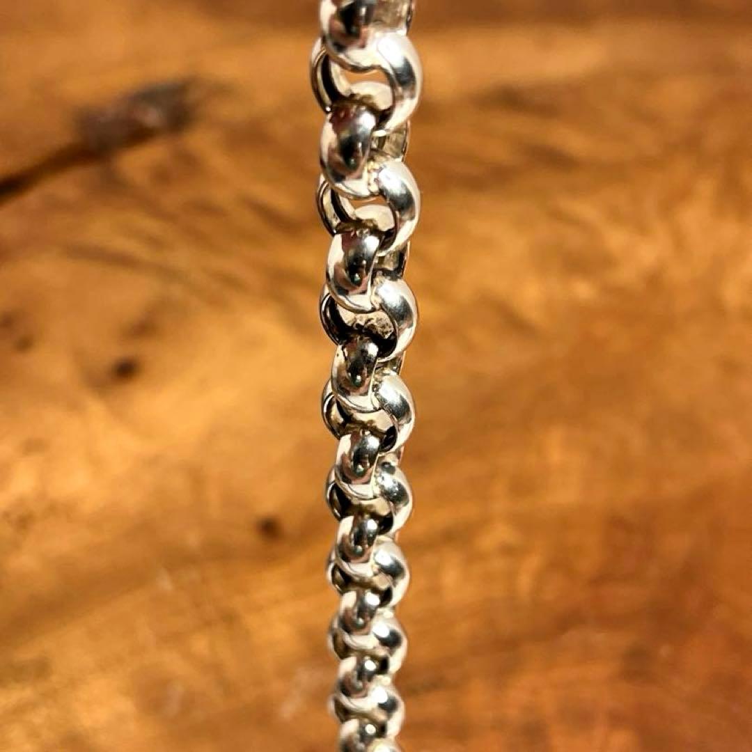 トルコ ヴィンテージ シルバー リンクブレスレット TURKEY 925